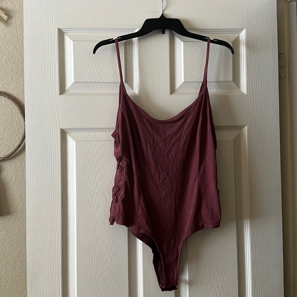 Velvet Bodysuit - Picture 1 of 3